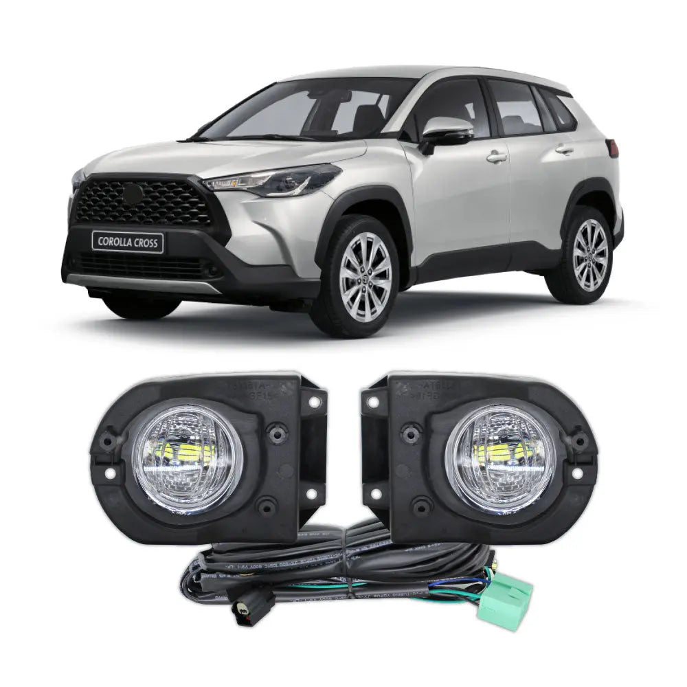Toyota Corolla Cross (21-On) OEM Style Fog Lights With Wiring