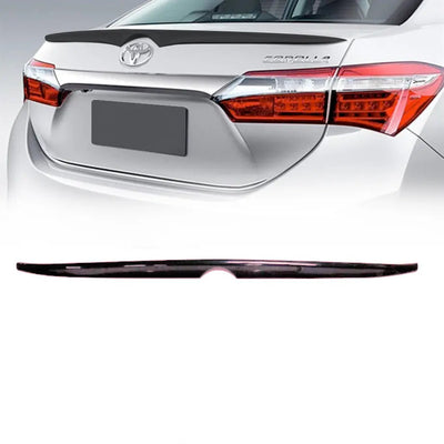 Toyota Corolla Prestige (15-18) Gloss Black Plastic Boot Spoiler