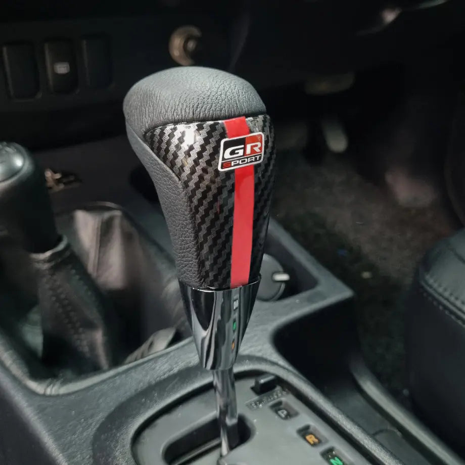 Toyota Hilux / Fortuner Carbon Fiber Look GR Sport Gear Knob (Automatic)