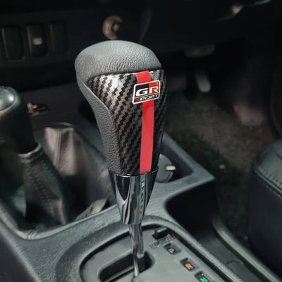 Toyota Hilux / Fortuner Carbon Fiber Look GR Sport Gear Knob (Automatic)