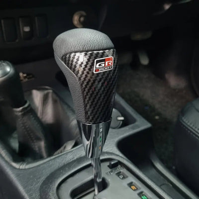 Toyota Hilux / Fortuner Carbon Fiber Look GR Sport Gear Knob (Automatic)