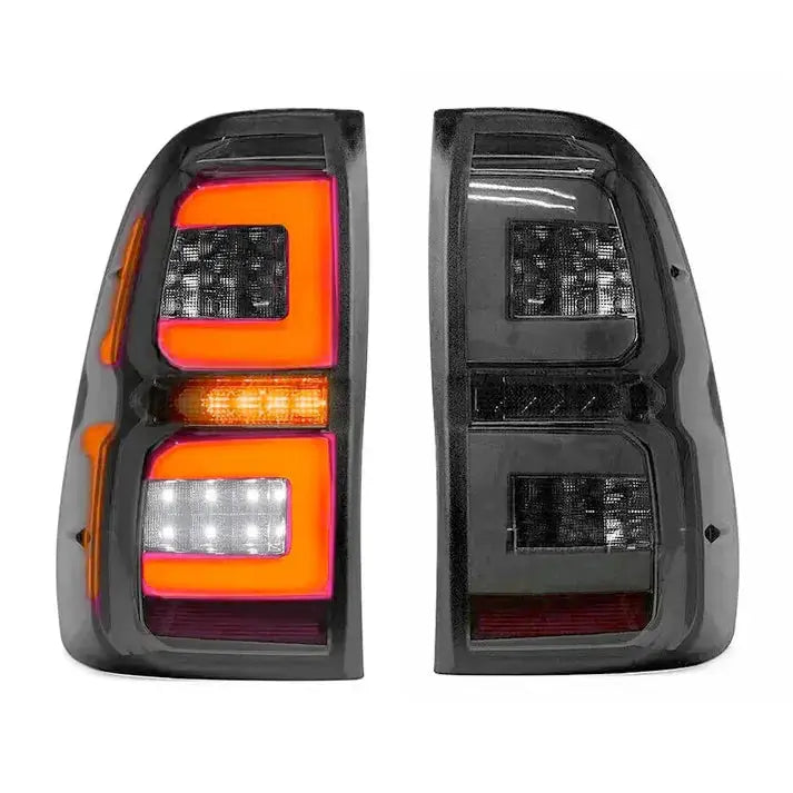 Toyota Hilux Revo (16-On) Smoked Black LED Taillights