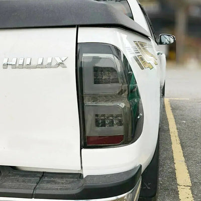 Toyota Hilux Revo (16-On) Smoked Black LED Taillights