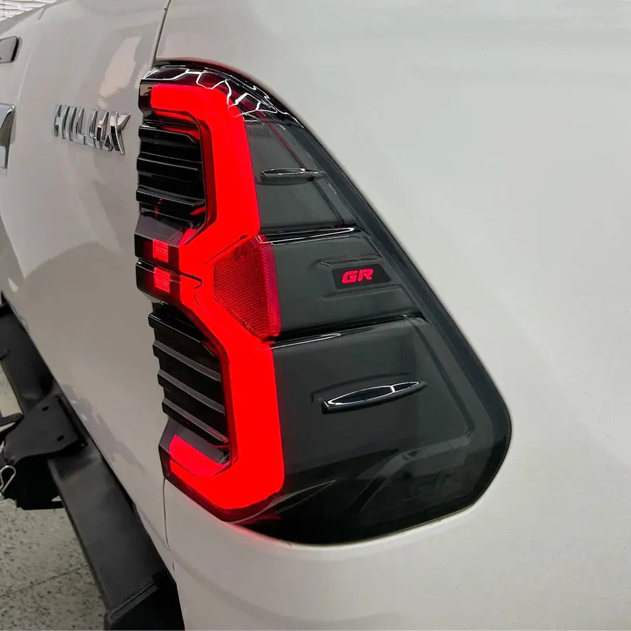 Toyota Hilux GR Sport Style (16-On) Smoked Black LED Taillights