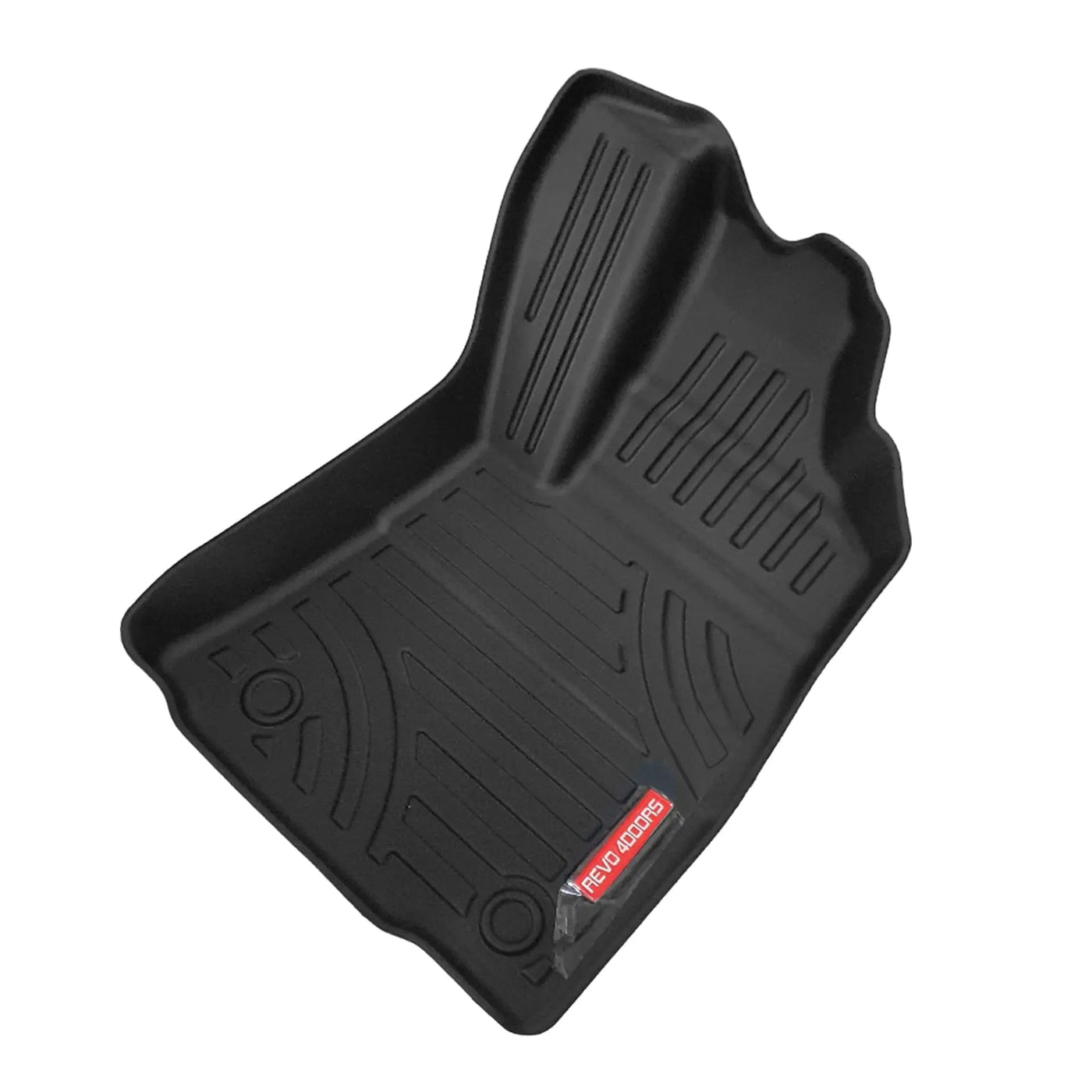 Toyota Hilux (15-On) Double-Cab Moulded TPE Rubber Floor Mats (3-Piece)