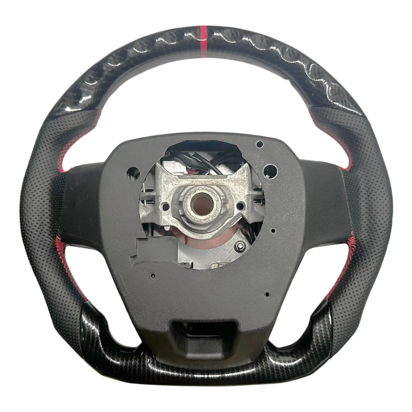 Toyota Land Cruiser LC300 GR Sport Style Carbon Look Upgrade Steering Wheel