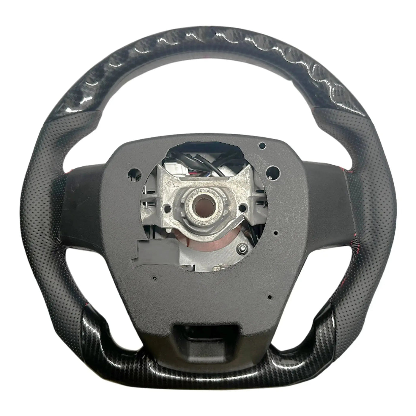 Toyota Land Cruiser LC300 GR Sport Style Carbon Look Upgrade Steering Wheel