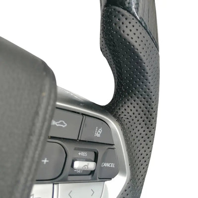 Toyota Land Cruiser LC300 GR Sport Style Carbon Look Upgrade Steering Wheel