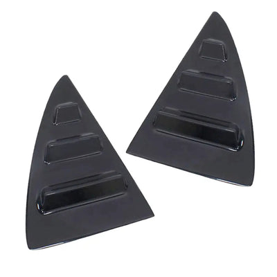 Toyota Run-X Gloss Black Plastic Side Window Louver