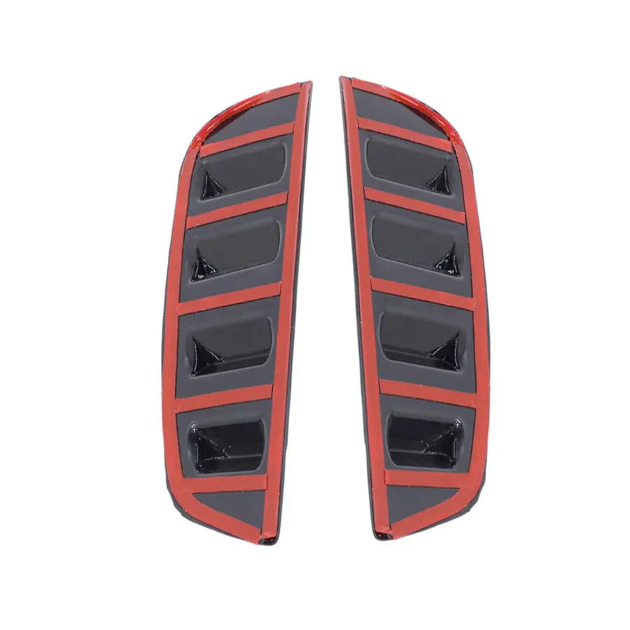 Toyota Tazz Gloss Black Plastic Side Window Louver