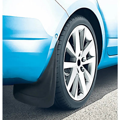 Universal 2-Piece Moulded Rubber Mud Flaps (Short)