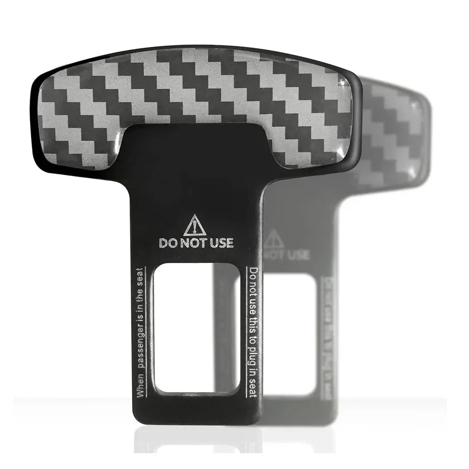 Universal Carbon Look Seat Belt Cancellers