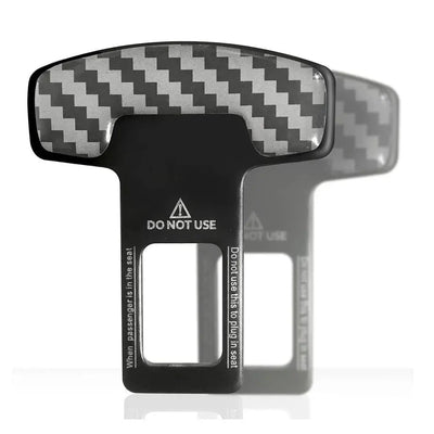 Universal Carbon Look Seat Belt Cancellers
