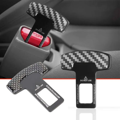 Universal Carbon Look Seat Belt Cancellers