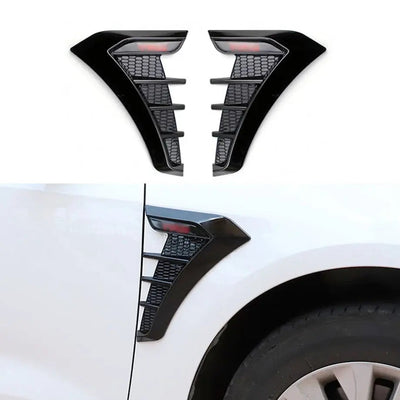 Universal M-Sport Style Gloss Black Side Fender Vent (Pair)