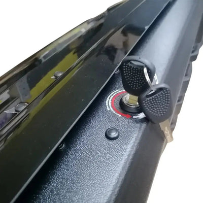 Universal Gloss Black Roof Storage Box - 450L