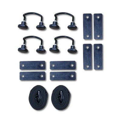 Universal Gloss Black Roof Storage Box - 450L