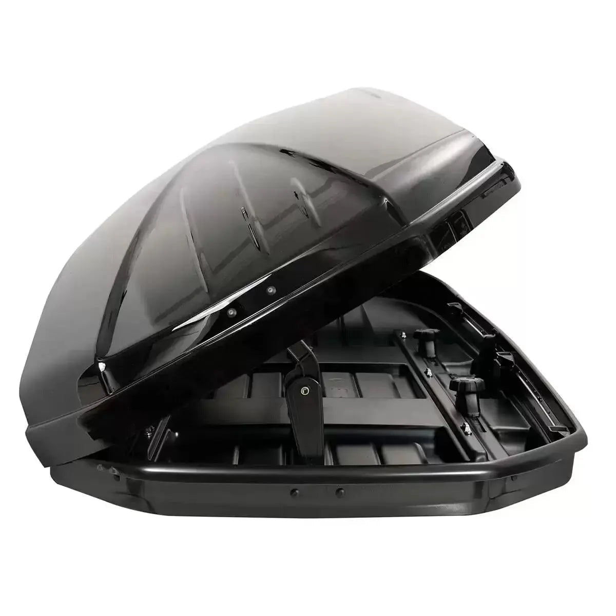 Universal Gloss Black Roof Storage Box - 420L