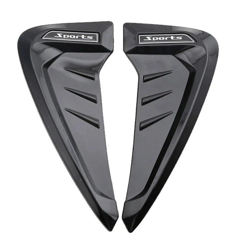 Universal Gloss Black Side Fender Vent (Pair)