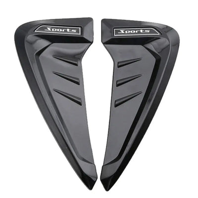 Universal Gloss Black Side Fender Vent (Pair)