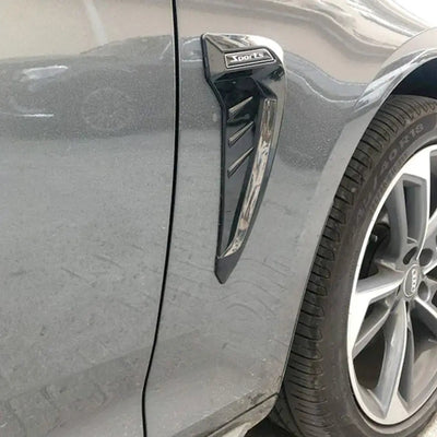 Universal Gloss Black Side Fender Vent (Pair)