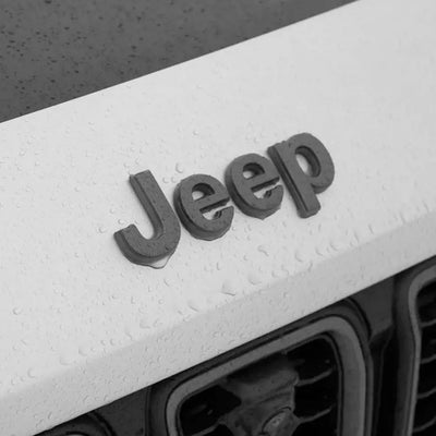 Universal Jeep Matte Black Lettering Badge