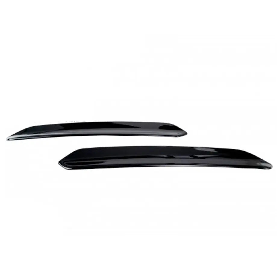 Universal Oettinger Style Gloss Black Roof Spoiler Winglet Extension - 2 Piece