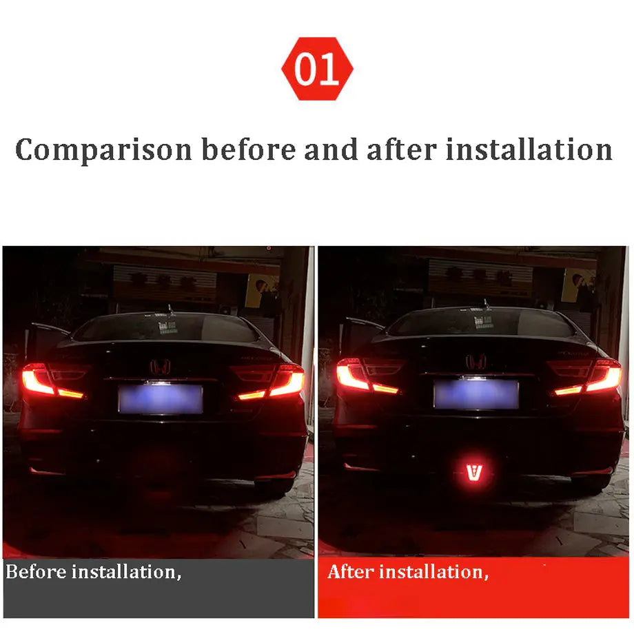 Universal Triangular F1 Style LED Brake Light - Type B