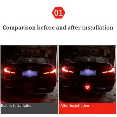 Universal Triangular F1 Style LED Brake Light - Type B