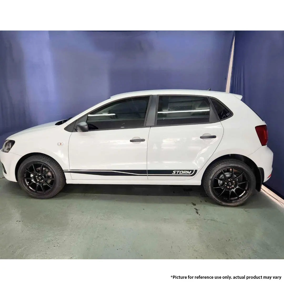 Universal VW Polo Storm Vinly Sticker Kit (Black)
