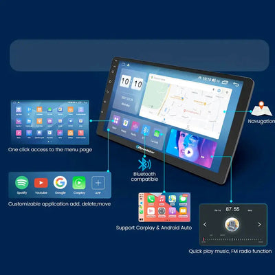 VW Polo 9N3 / Vivo (05-17) - 9 Inch Roadstar Android Multimedia Unit With Voice Command