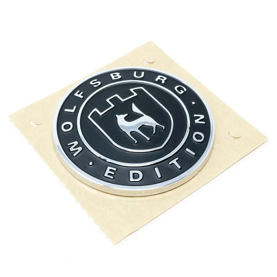 Wolfsburg Edition Metal Emblem Badge