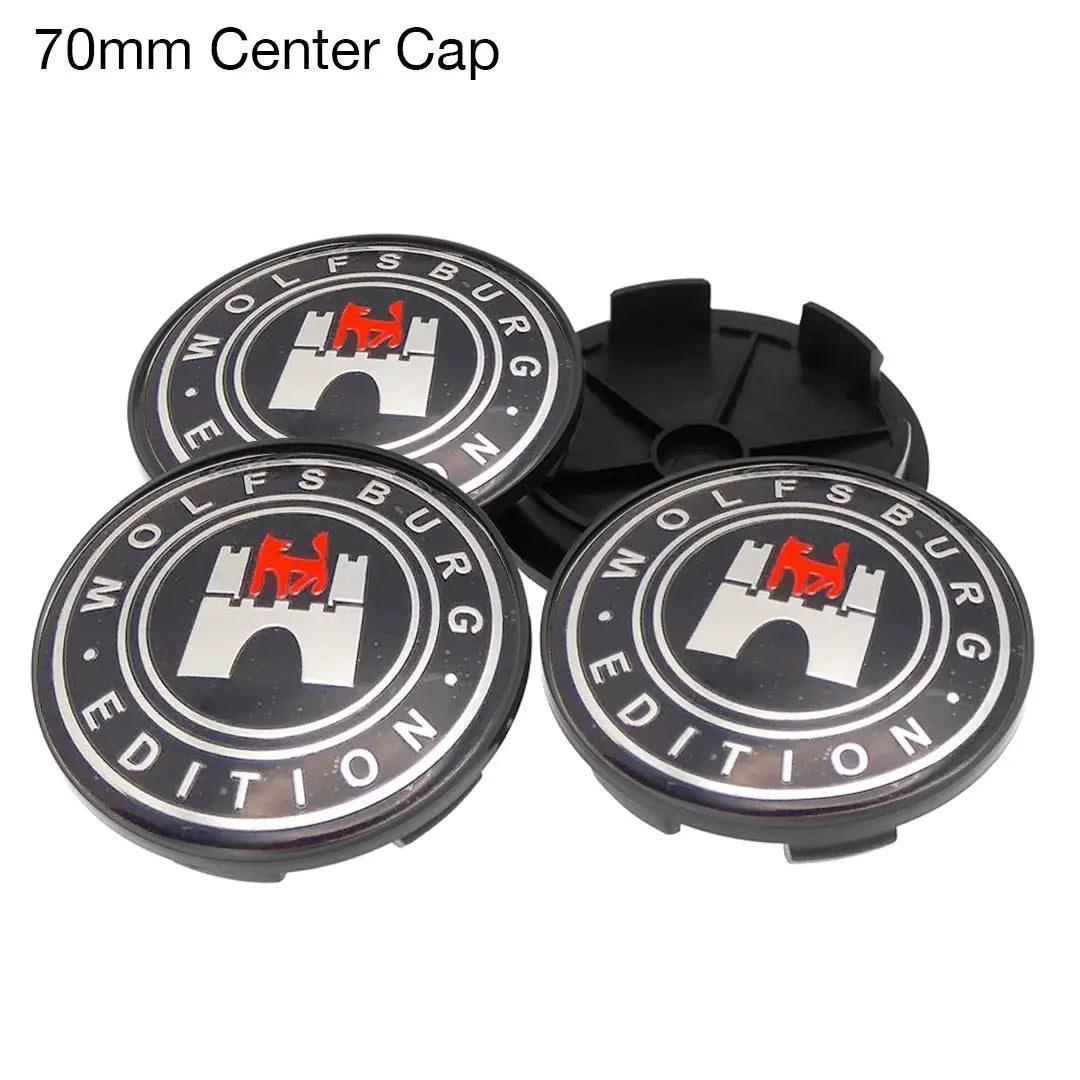 Wolfsburg Edition Wheel Center Cap - 70mm