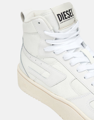 Diesel S-Ukiyo V2 Mid White Sneakers