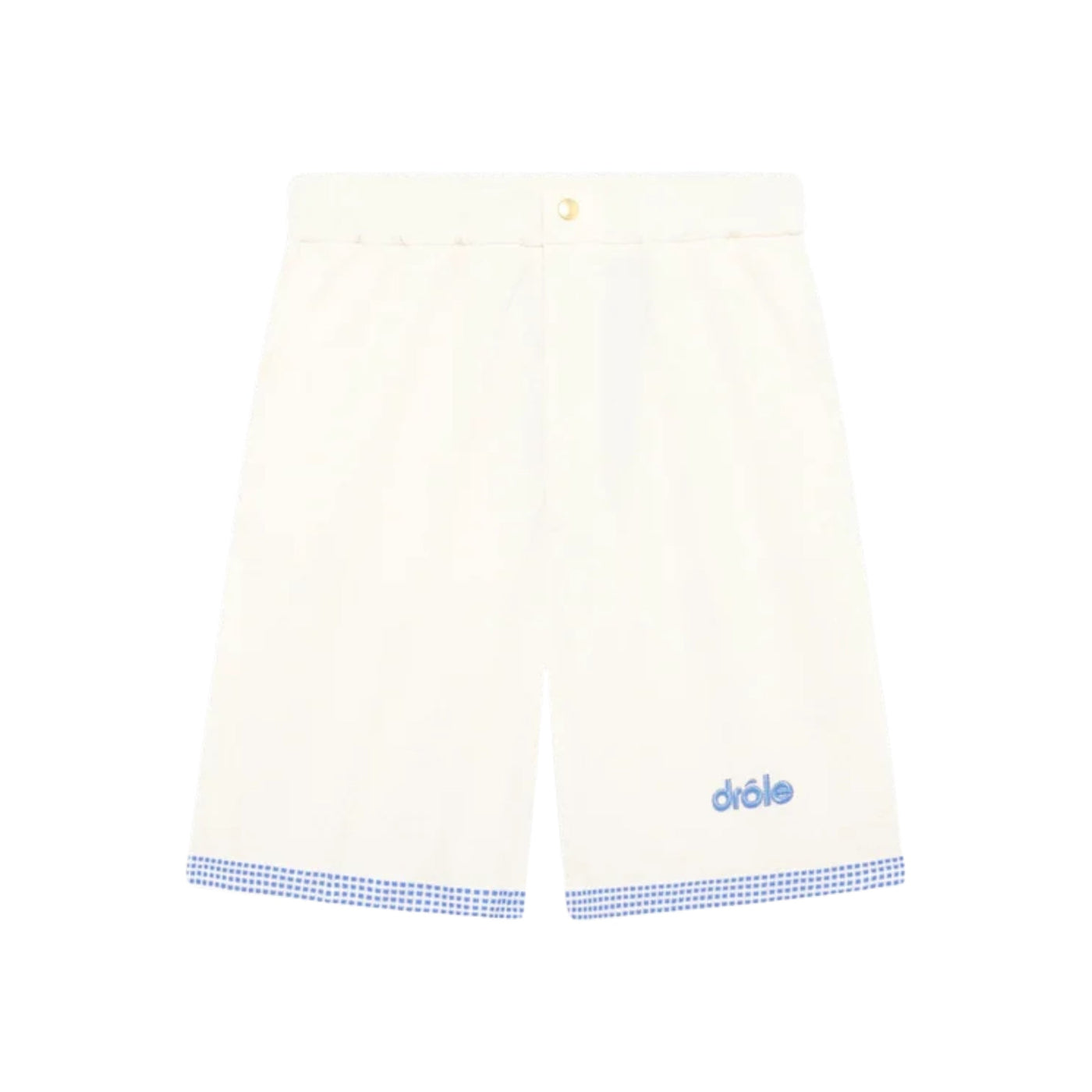 Drole De Monsieur Shorts Logo Off-White
