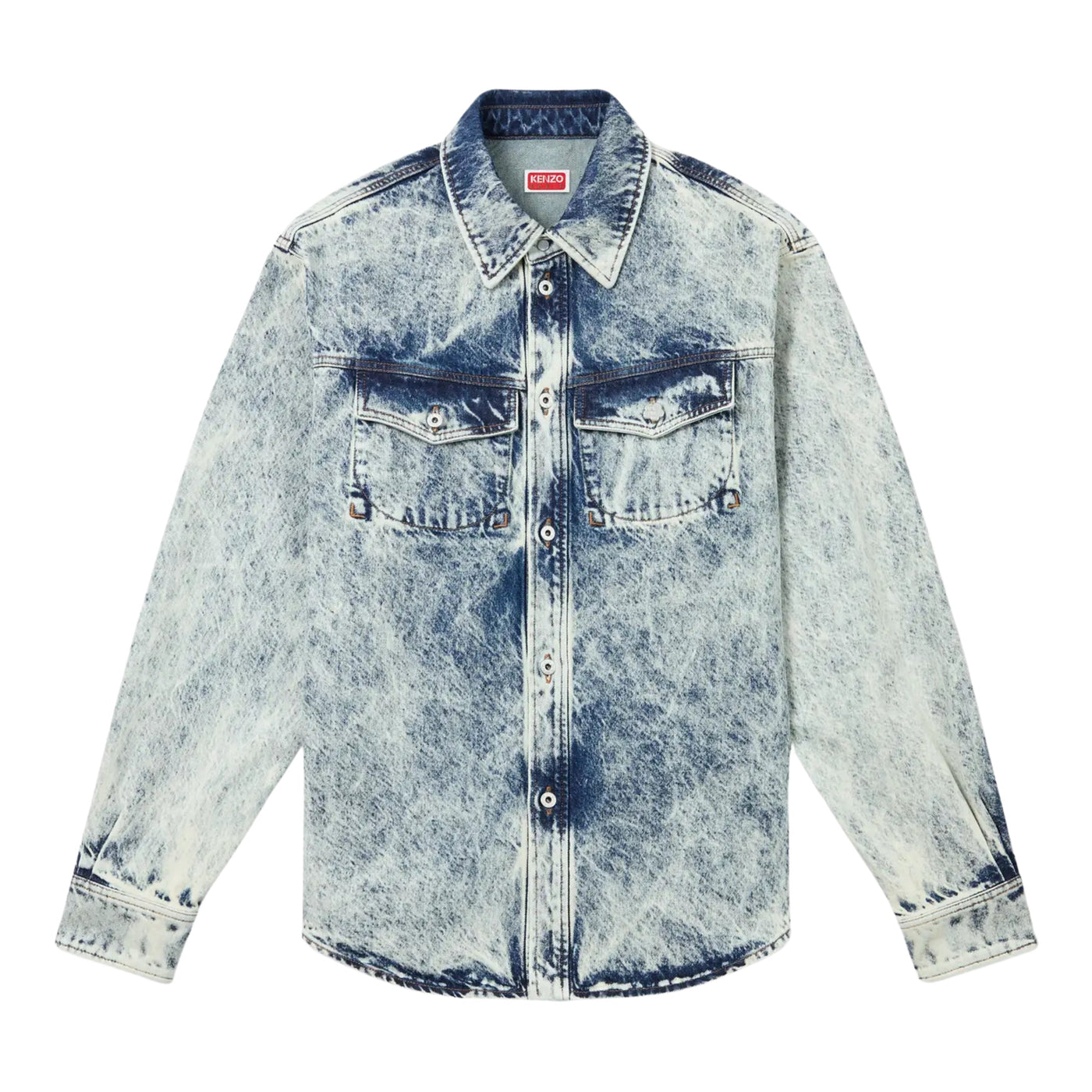 Kenzo Jacket Trucker Denim Blue