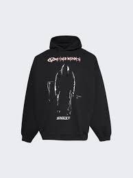 Vetements Hoodie Reaper Logo Black