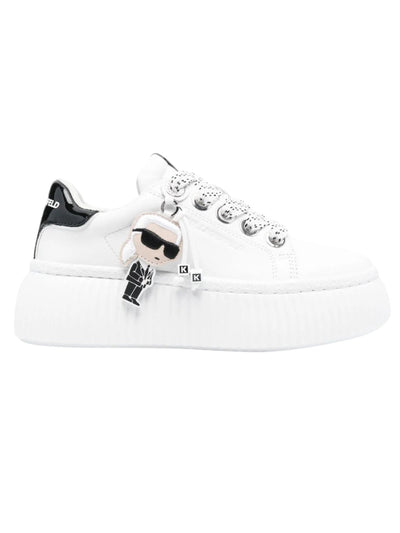 Karl Lagerfeld Sneaker Ladies Kreeper Lo Pendant White