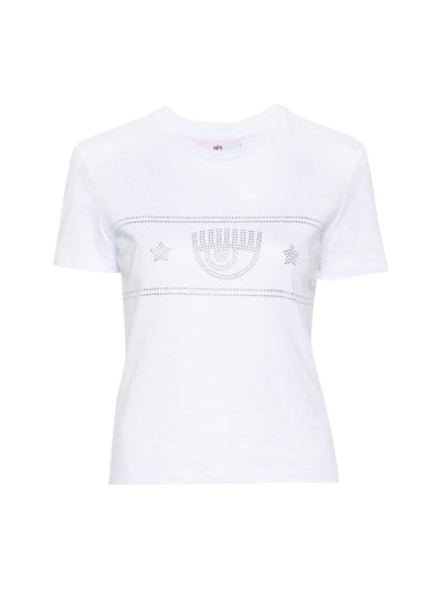 Chiara T-Shirt Eyelike Logo White