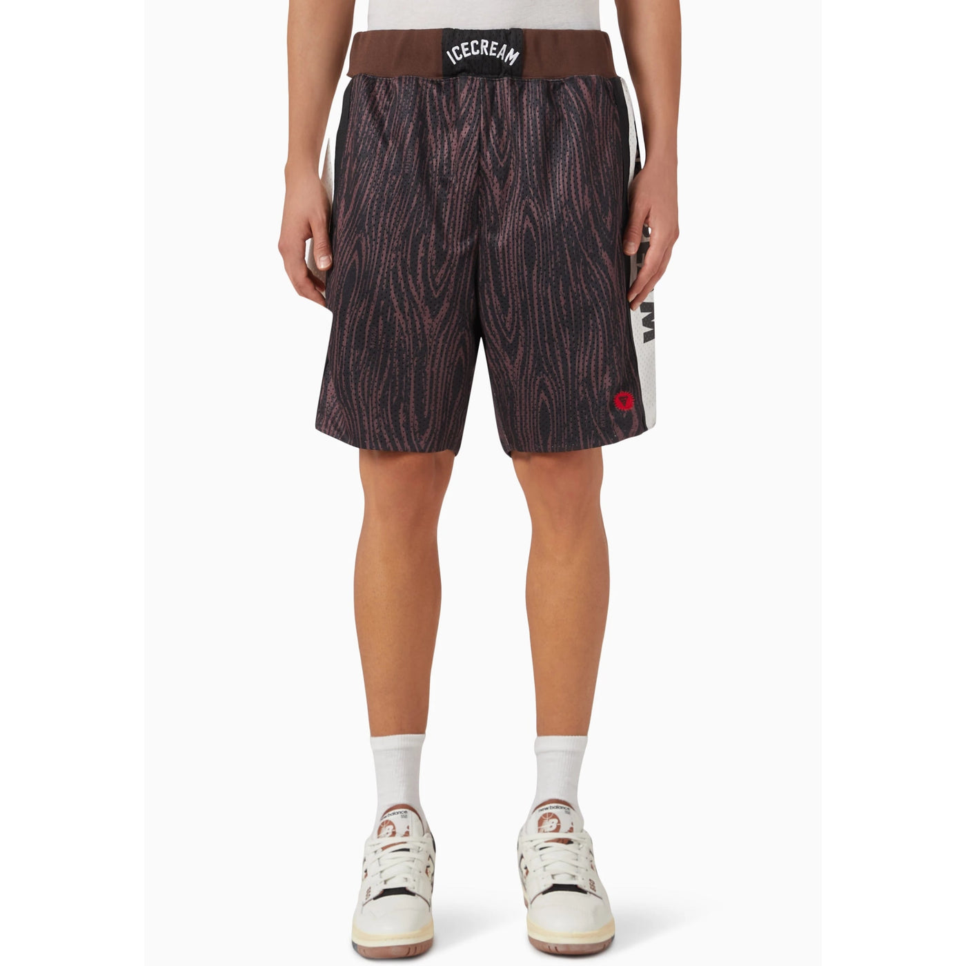 Ice-Cream Shorts Woodgrain Brown