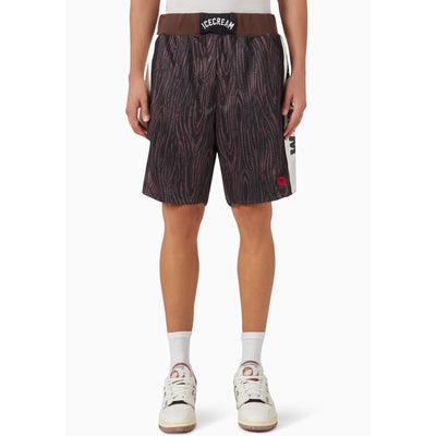 Ice-Cream Shorts Woodgrain Brown