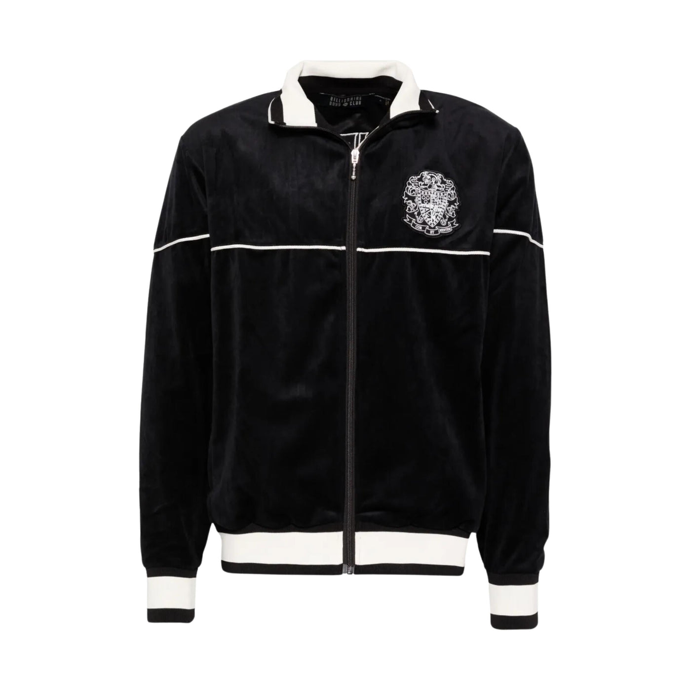 Billionaire Boys Club Jacket Track Logo Velour Black