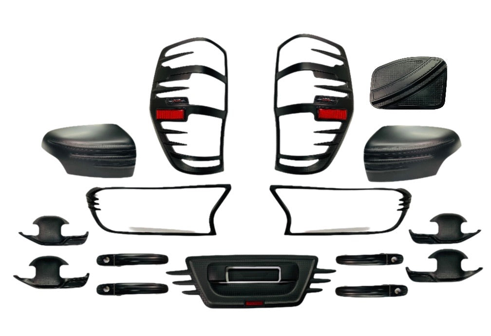 FORD RANGER T7 TRIM COMBO KIT CARBON PRINT