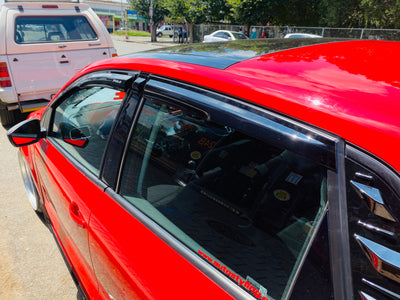 Windshields for volkswagen gloss black