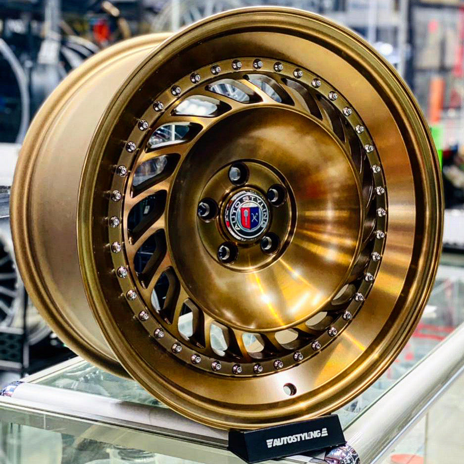 17” AS-messer 7709 CONCAVE BRONZE  5/100