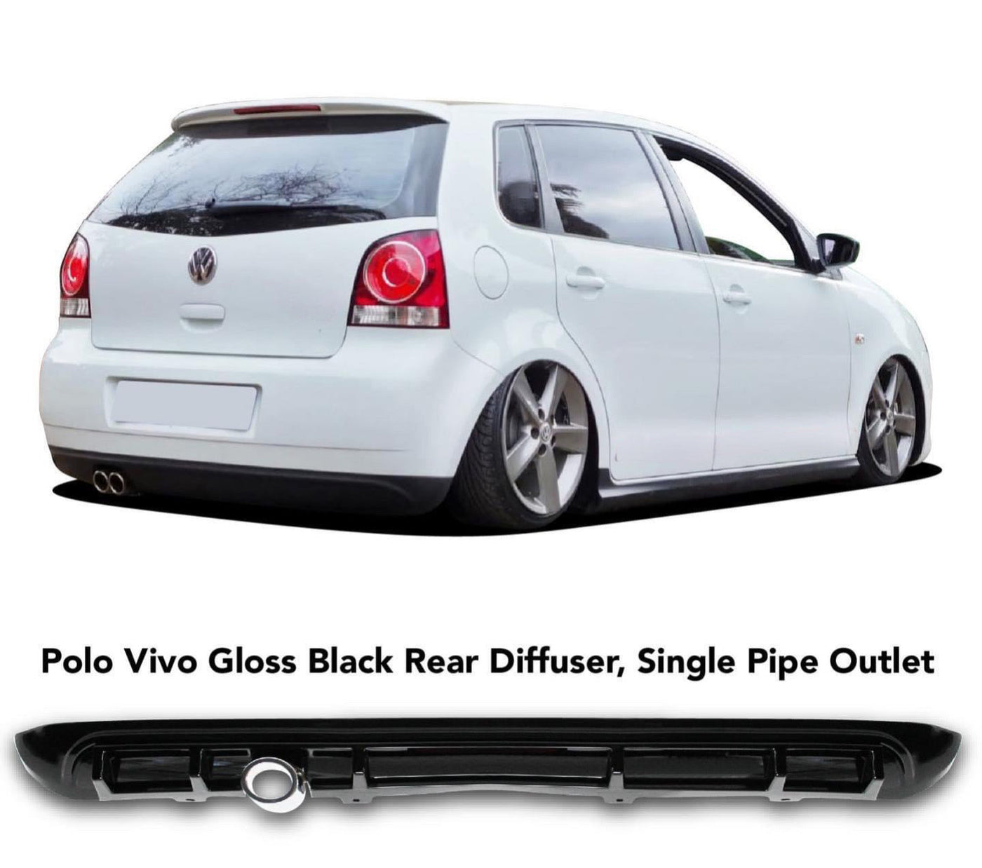 POLO 9N AS TYPE R REAR APPRON