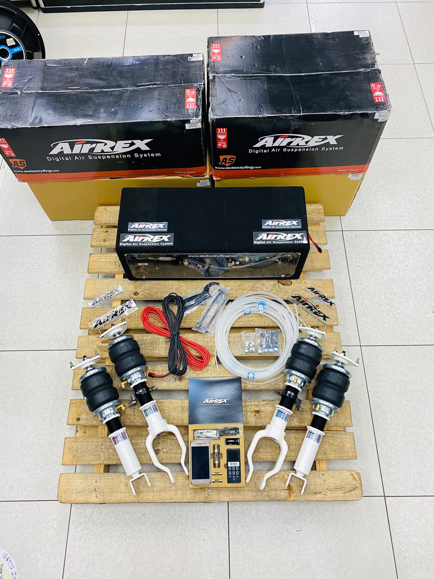 AIRREX NISSAN GTR 35 SUSPENSION KIT