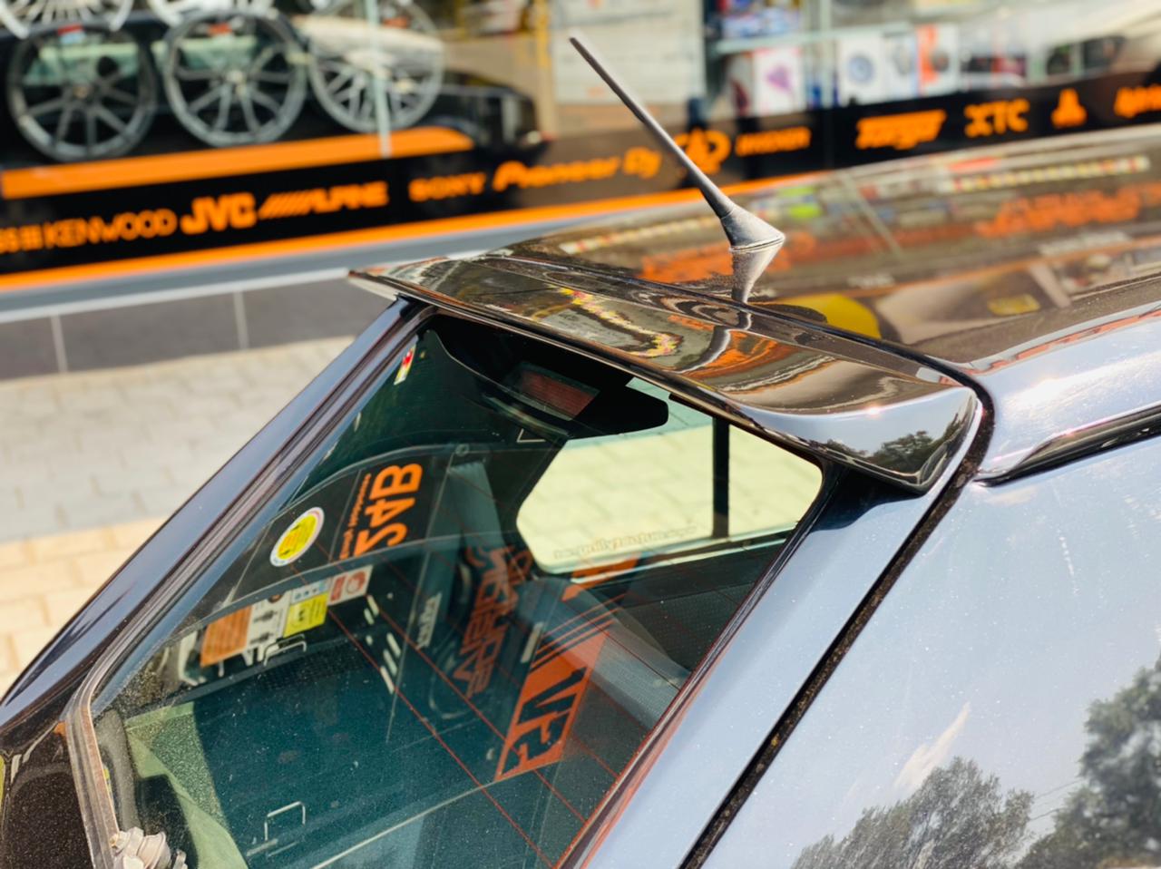 Golf 1 RLINE roof spoiler gloss black