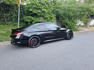 20” AS-5010 5x112 PCD GLOSS BLACK wheels