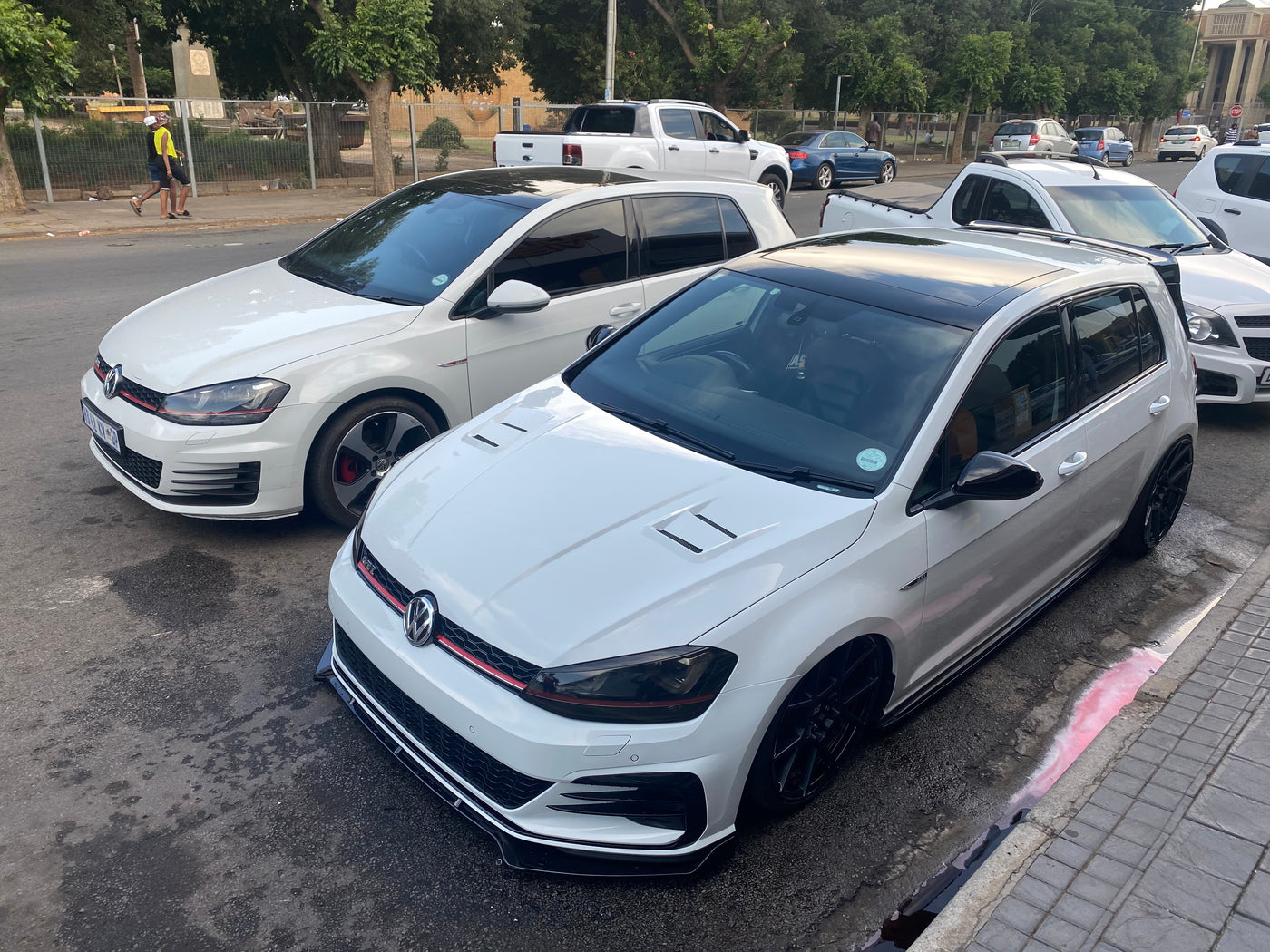 VW GOLF mk7 to mk7.5 gti BUMPER KIT UPGRADE